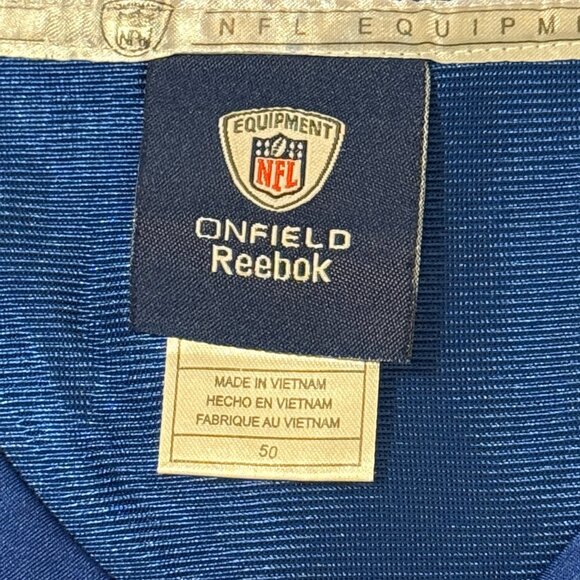 Peyton Manning Indianapolis Colts Super Bowl XLIV Jersey Reebok Onfield Size 50 - Picture 7 of 8